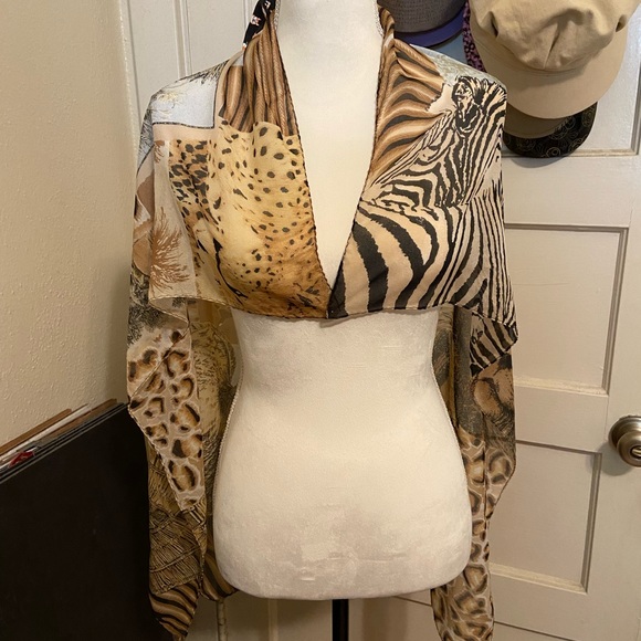 Unbranded Vintage Safari Scarf - Picture 3 of 14